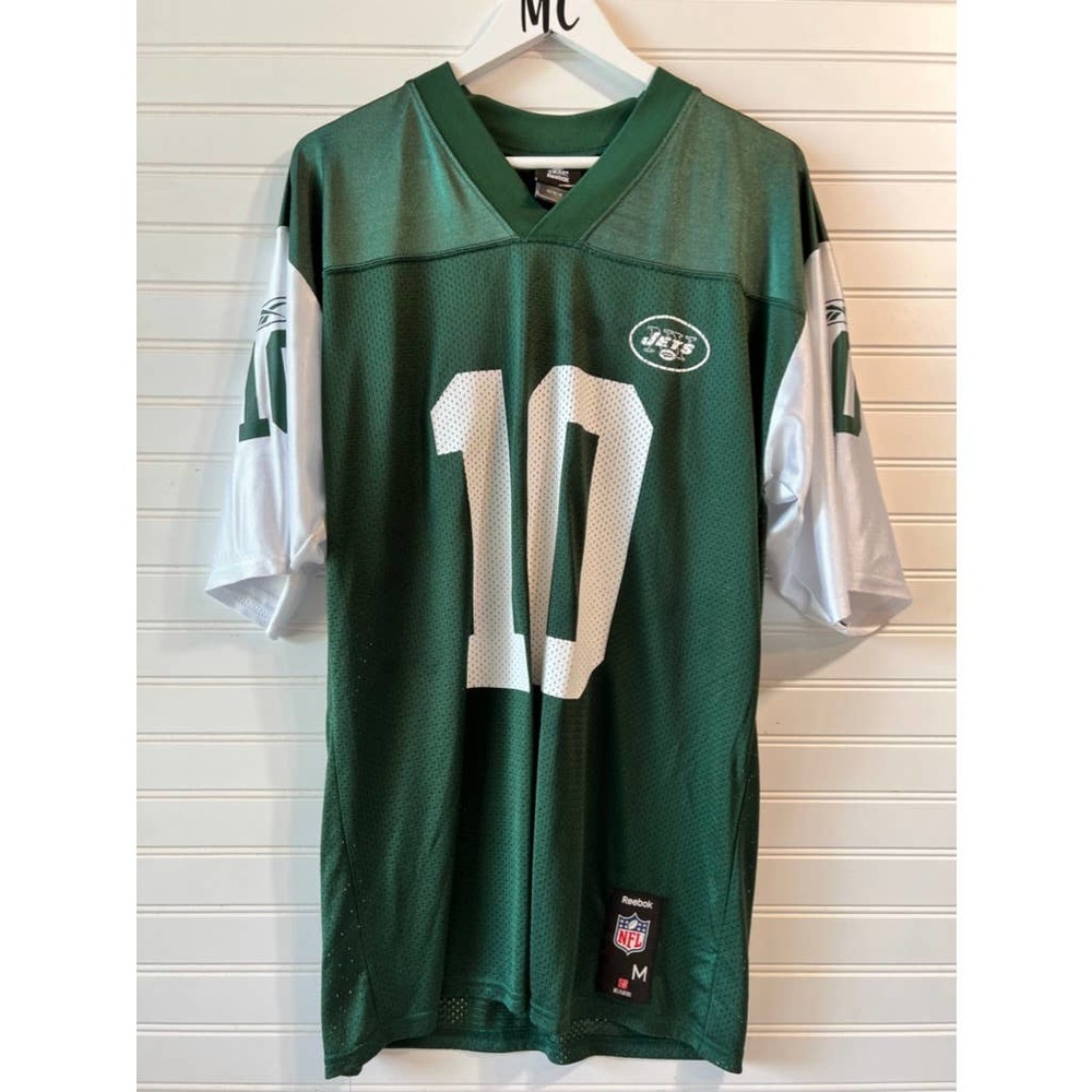 New York Jets Holmes 10 Jersey Reebok NFL Team Apparel Medium